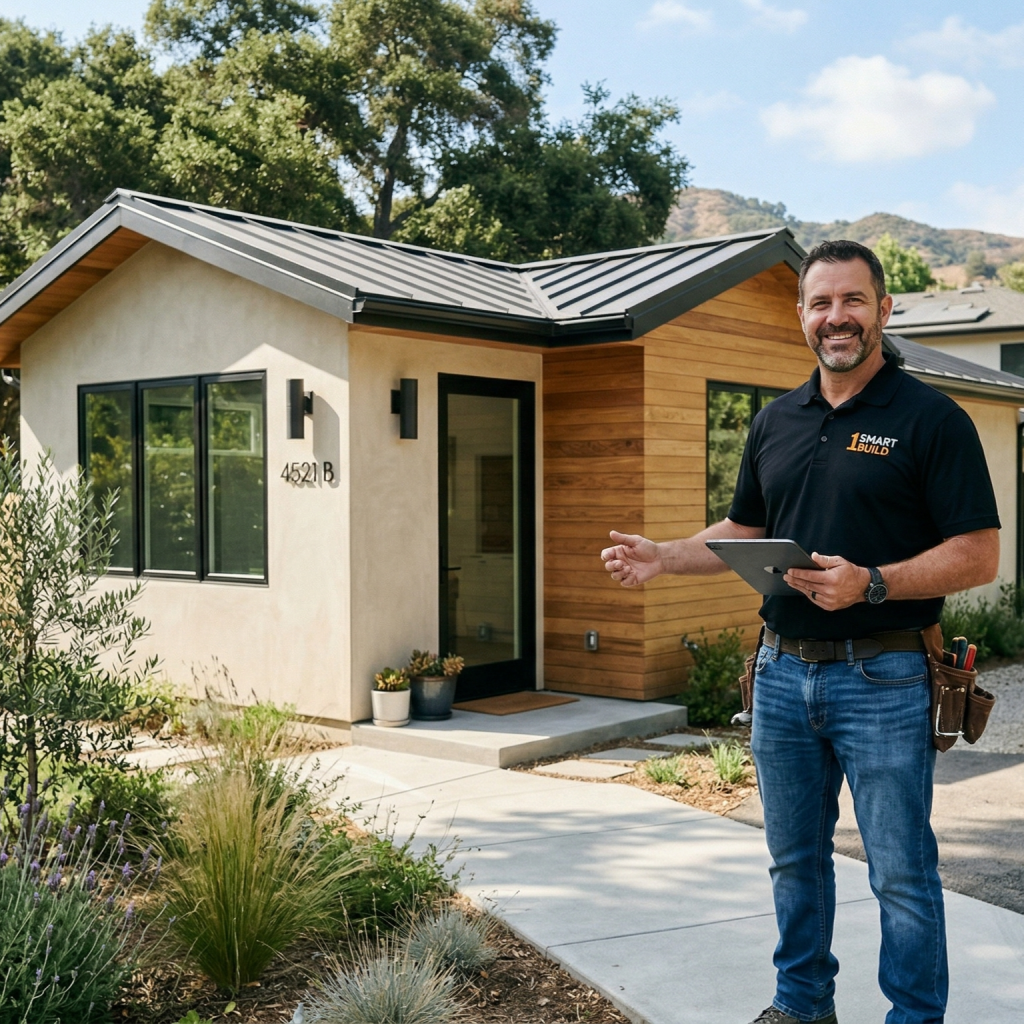 1 Smart Build 2026 ADU - JADU - SB9 - Woodland Hills, CA